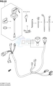 LT-Z90 (P19) drawing WIRING HARNESS