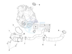 GTV 300 SEI GIORNI IE E4 ABS (NAFTA) drawing Cooler pump