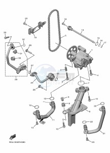 YZF1000 YZF-R1 (B3LM) drawing OIL PUMP