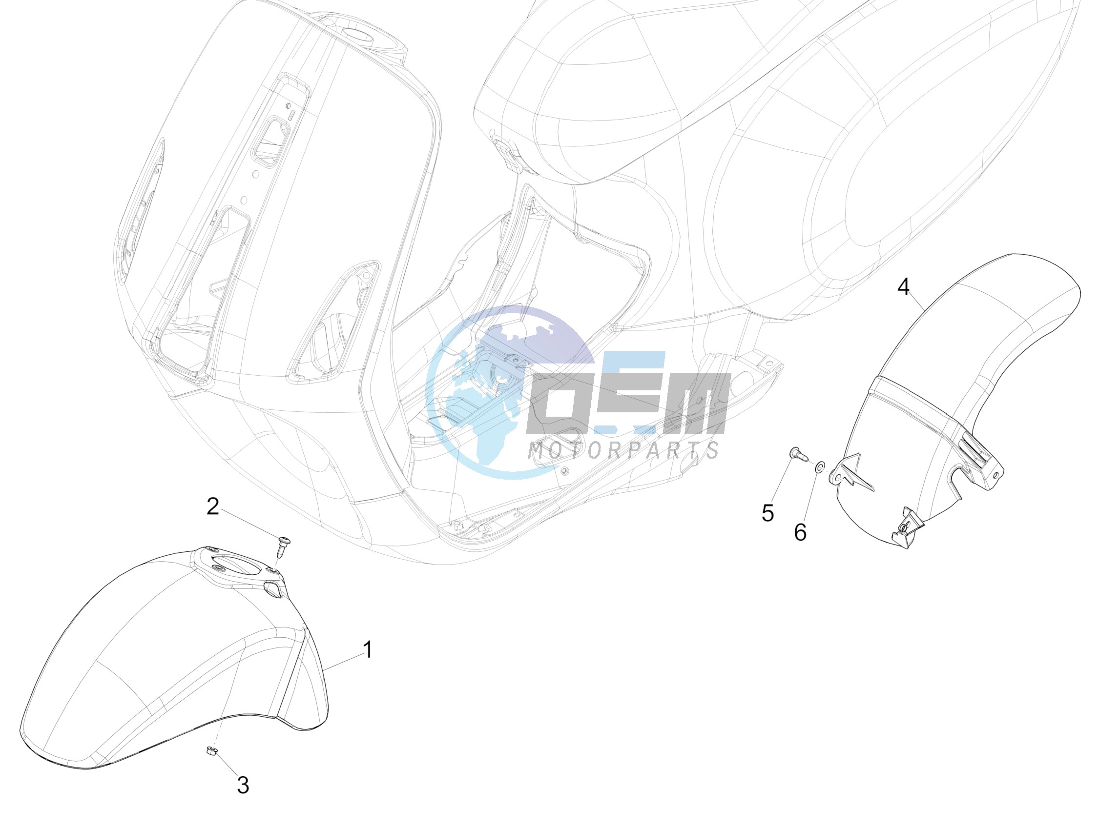 Wheel housing - Mudguard