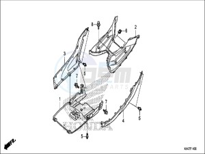 NSC110MPDH UK - (E) drawing FLOOR STEP