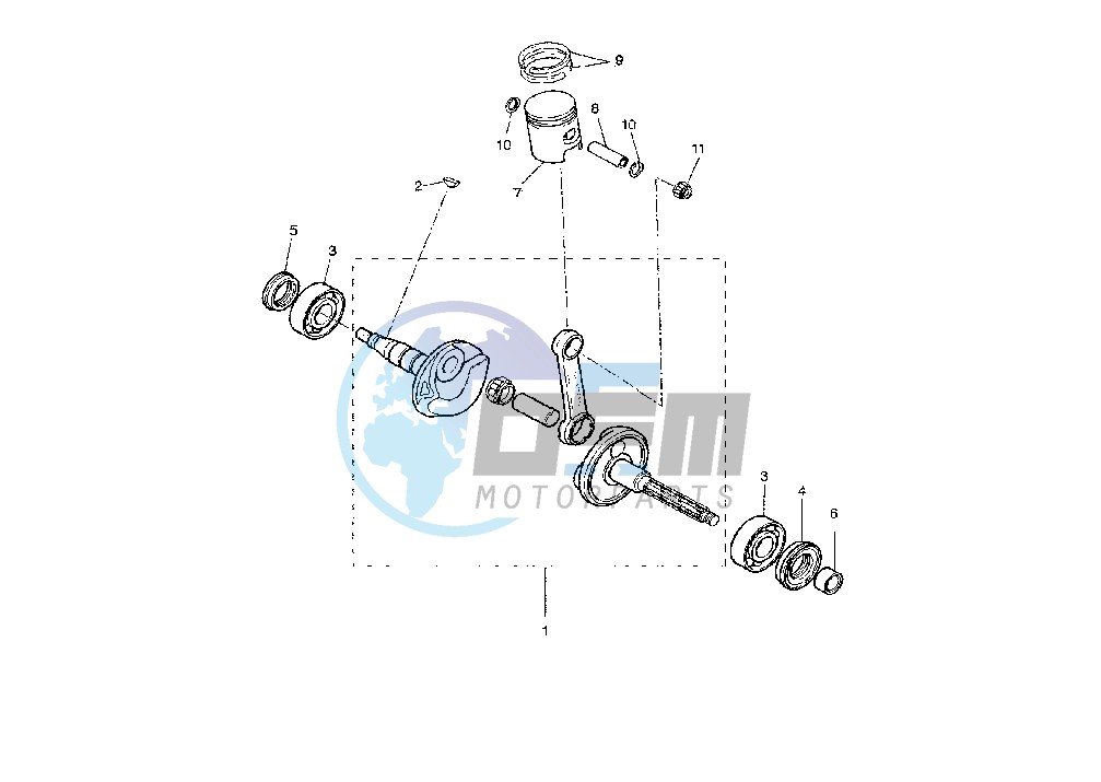 CRANKSHAFT PISTON