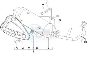 NRG 50 power DT serie speciale (D) Germany drawing Silencer