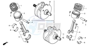 VT1100C drawing CRANKSHAFT/PISTON