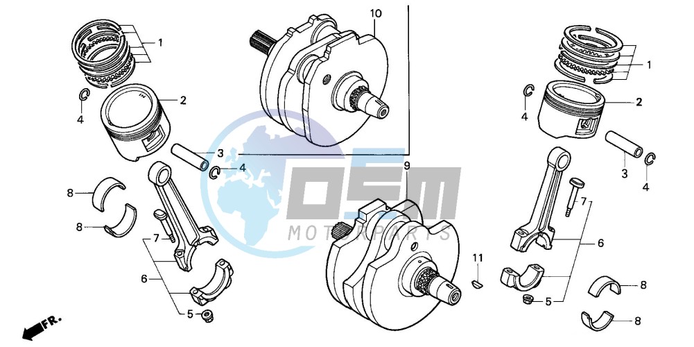 CRANKSHAFT/PISTON