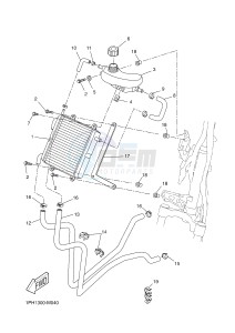 NS50 NITRO (1PH4 1PH4) drawing RADIATOR & HOSE