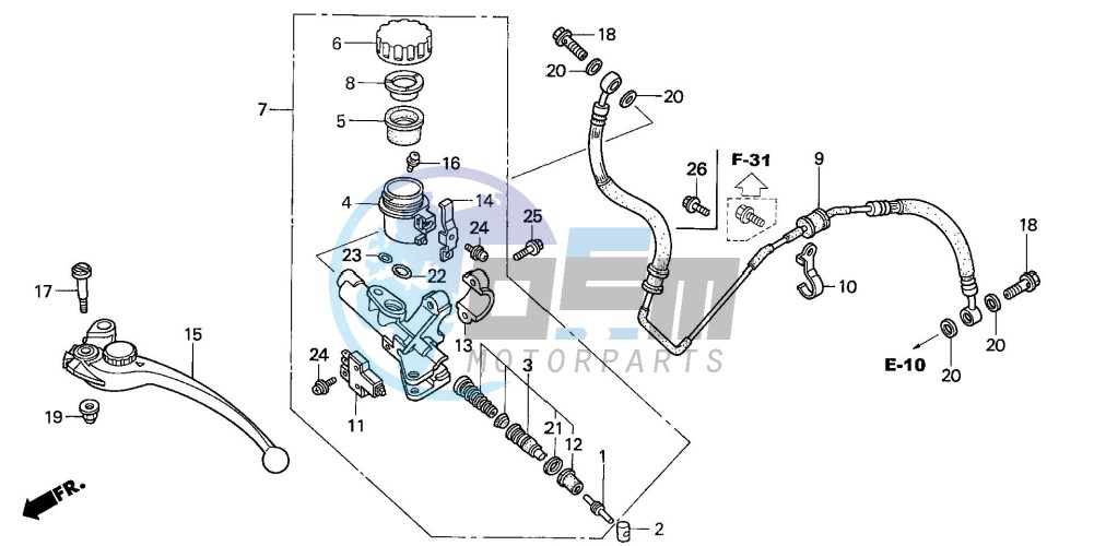 CLUTCH MASTER CYLINDER