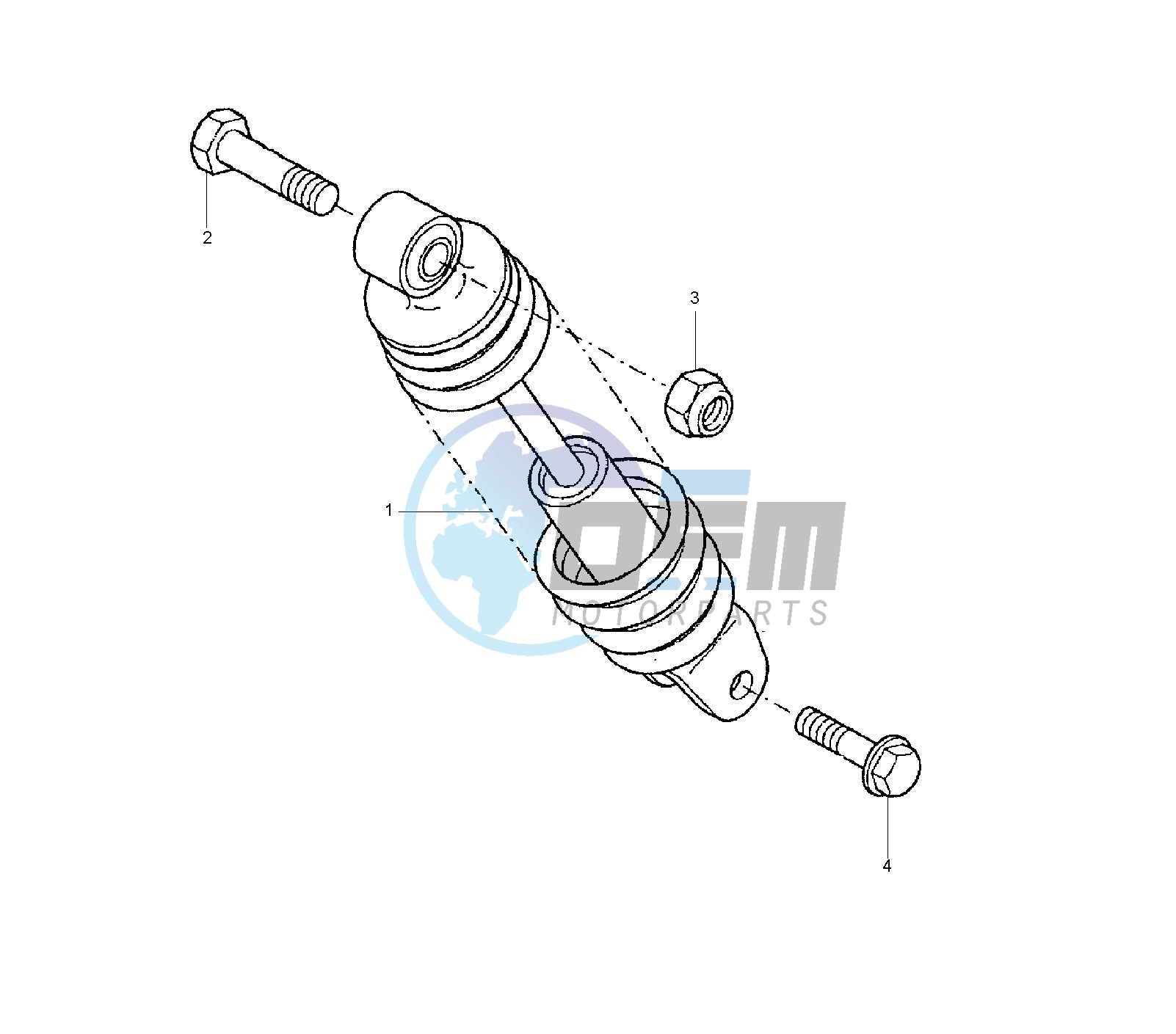 REAR SHOCK ABSORBER