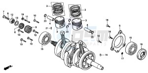 CMX250C REBEL drawing CRANKSHAFT/PISTON