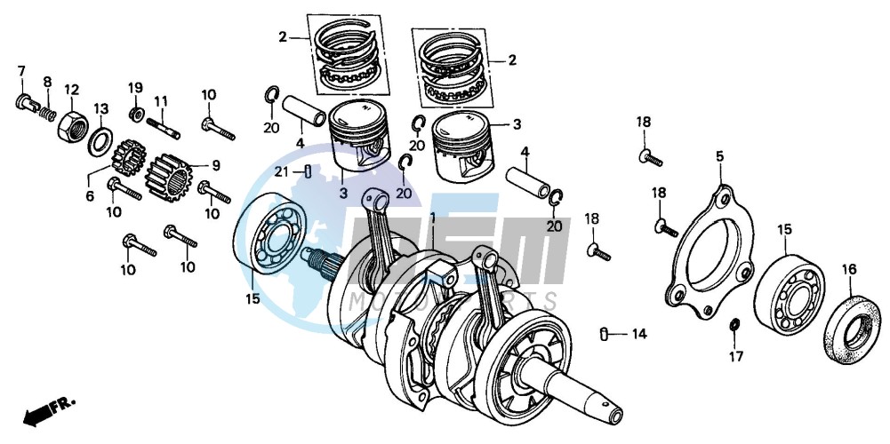 CRANKSHAFT/PISTON