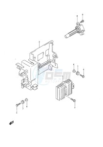 DF 90A drawing Rectifier/Ignition Coil