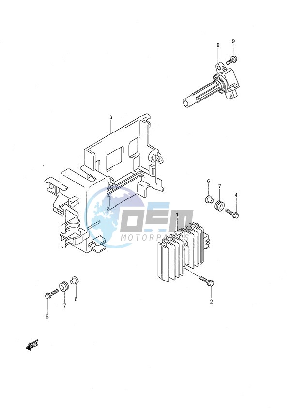 Rectifier/Ignition Coil