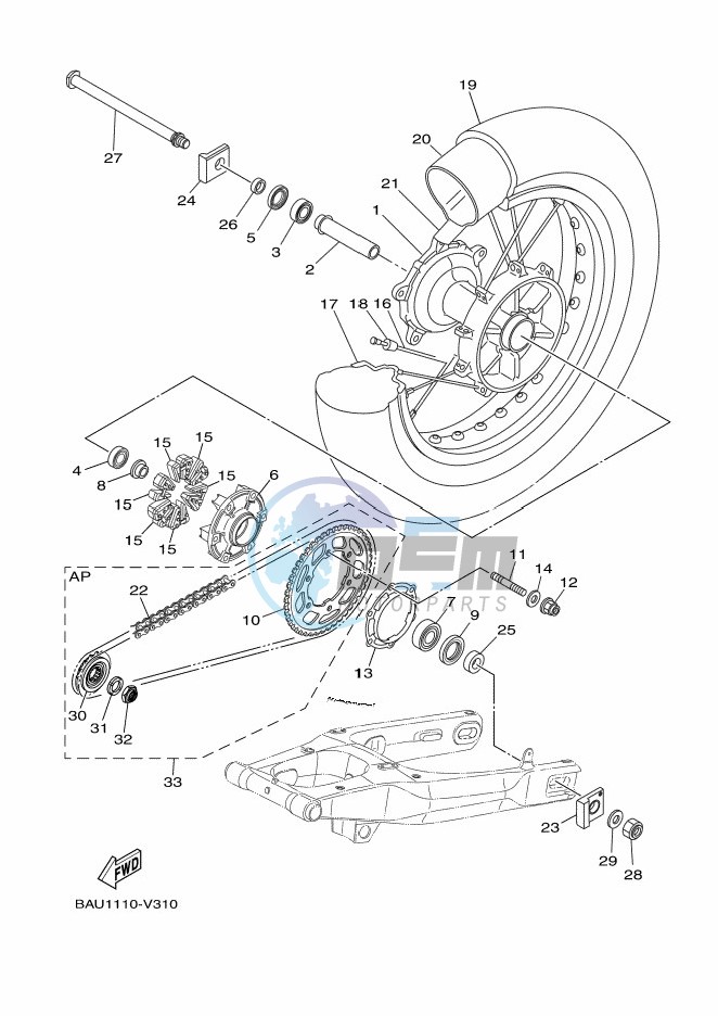 REAR WHEEL