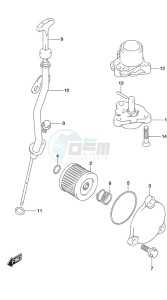 DF 20A drawing Oil Pump