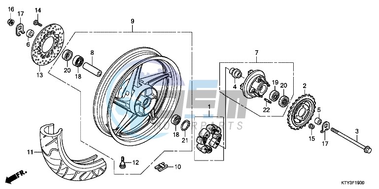 REAR WHEEL