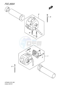 VZR1800 BOULEVARD EU drawing HANDLE SWITCH