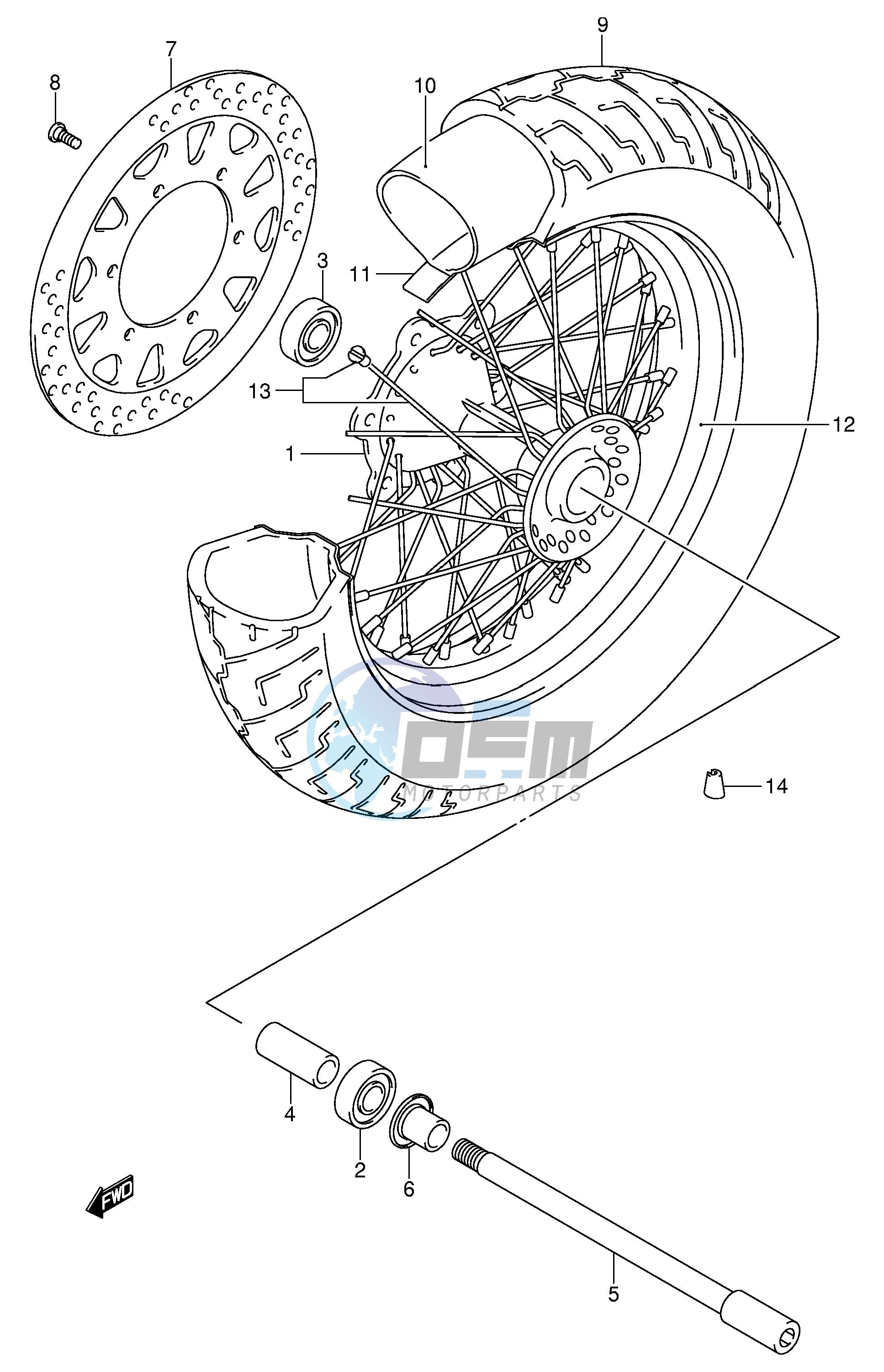 FRONT WHEEL