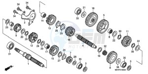 NT700VA UK - (E / MKH) drawing TRANSMISSION