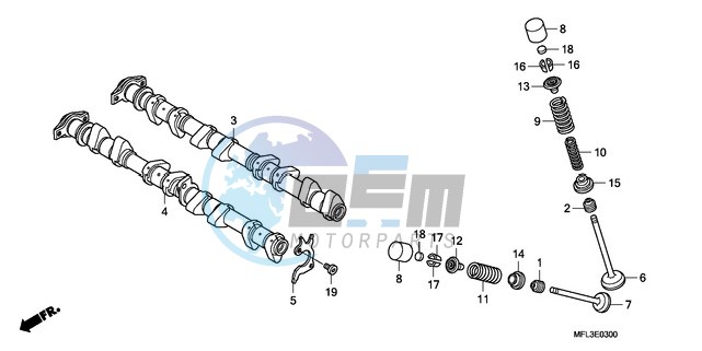 CAMSHAFT/VALVE