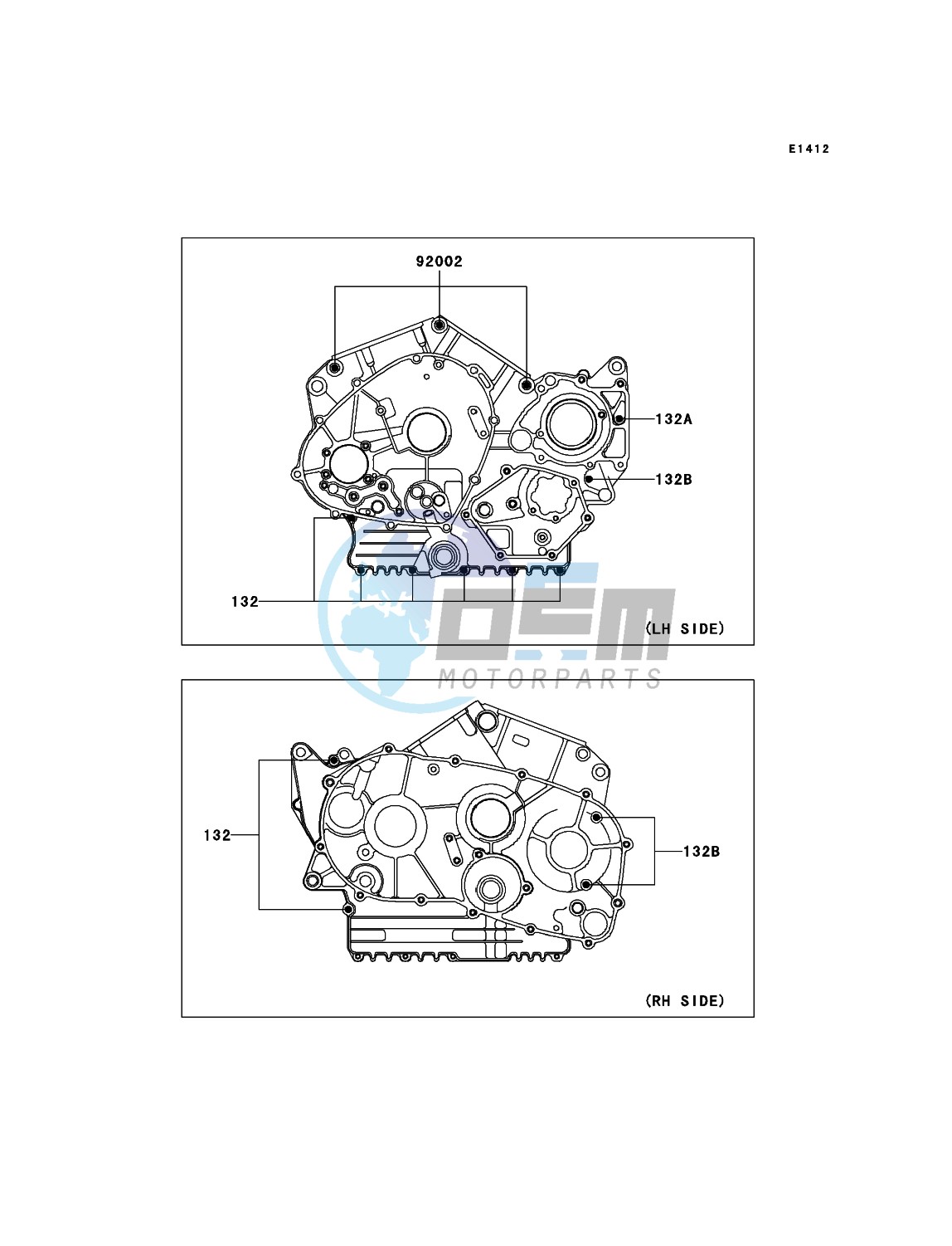 Crankcase Bolt Pattern