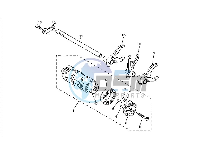 SHIFT CAM - FORK