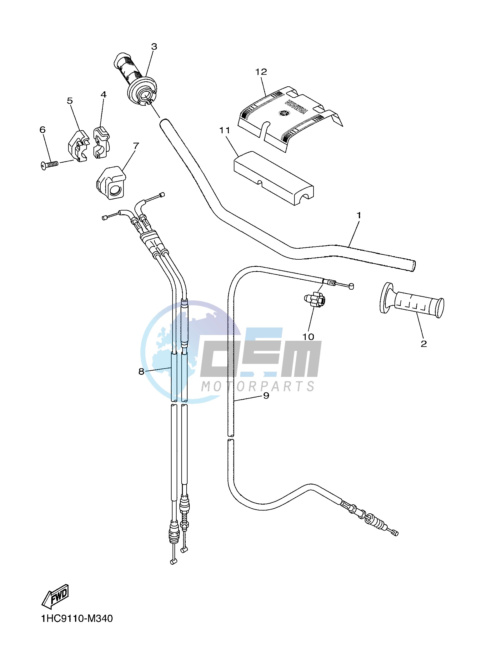 STEERING HANDLE & CABLE