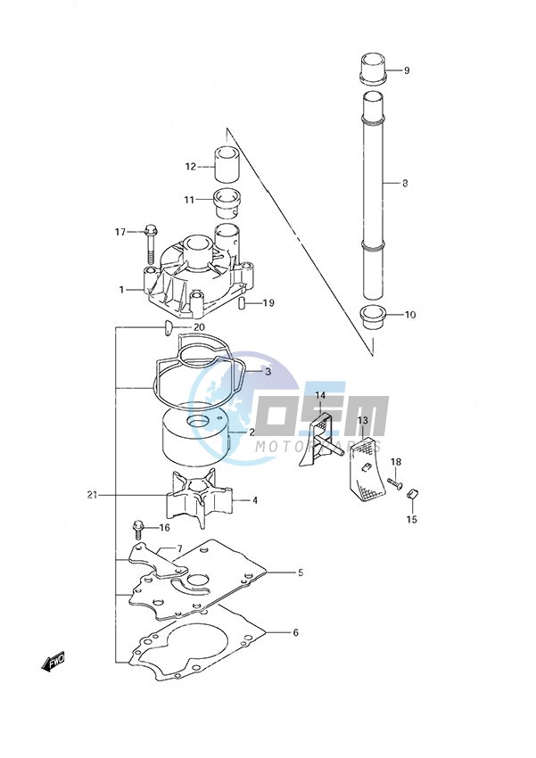 Water Pump (DF 250S)