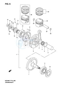 GZ250 (P19) drawing CRANKSHAFT