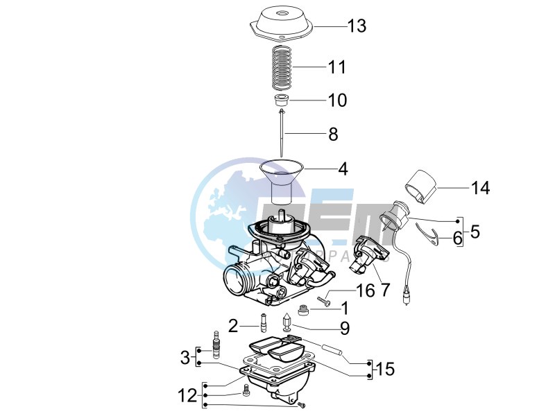 Carburetors components