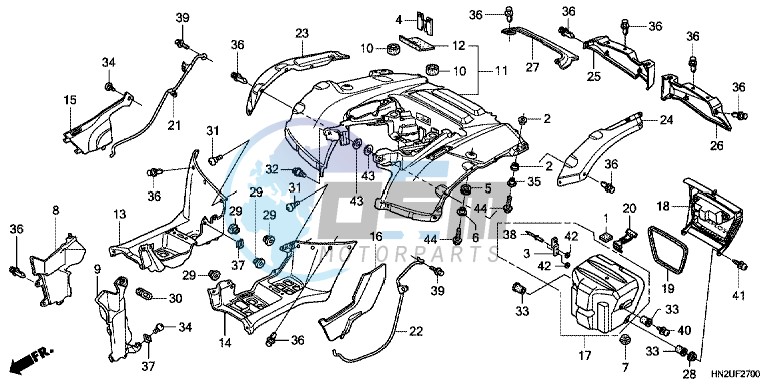 EXHAUST MUFFLER