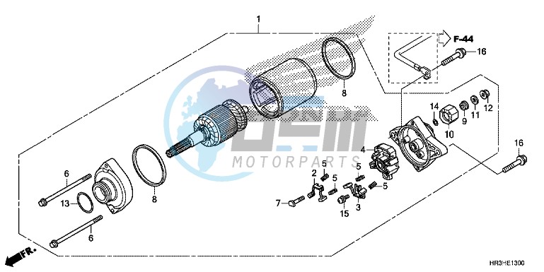 STARTER MOTOR