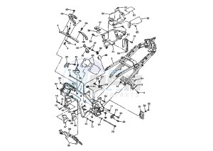 FJR 1300 drawing FRAME