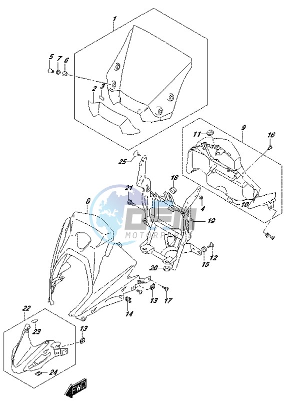 COWLING BODY