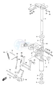 DF 20A drawing Swivel Bracket Remote Control