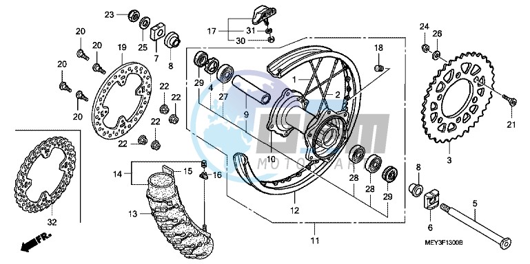 REAR WHEEL