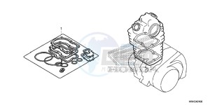 TRX500FM2H Europe Direct - (ED) drawing GASKET KIT A