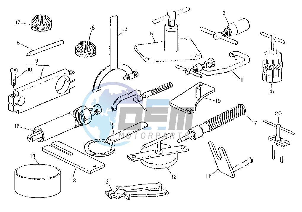 WORKSHOP SERVICE TOOLS