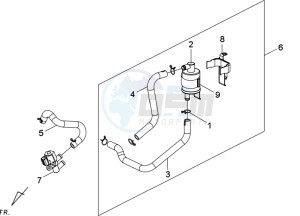 GTS 250 EURO3 drawing CHAMBER