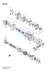 GSX-R600 (E21) drawing TRANSMISSION