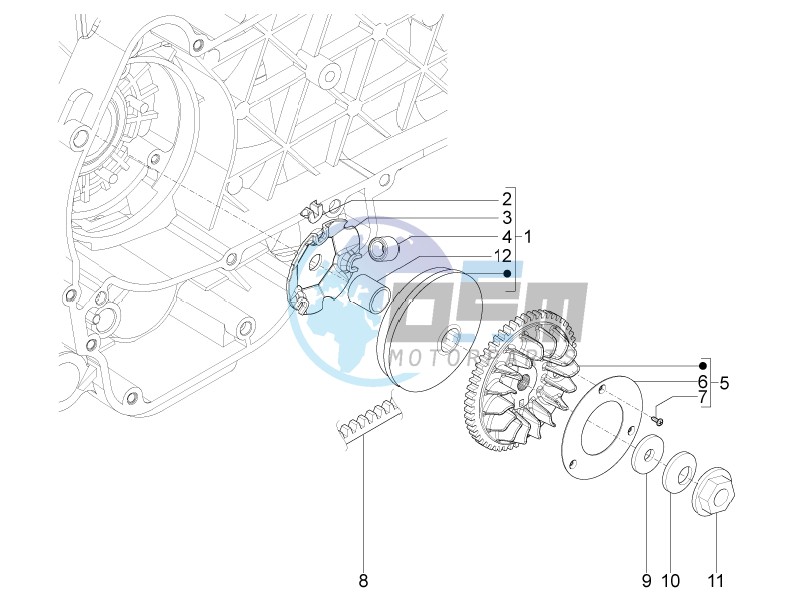 Driving pulley