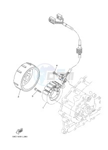 XP500A T-MAX 530 (2PWR) drawing GENERATOR