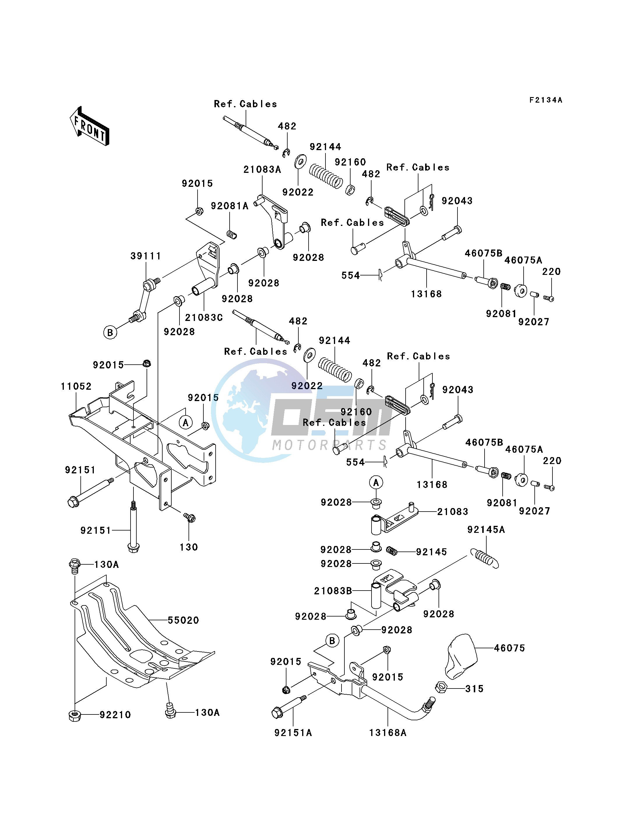 SHIFT LEVER-- S- --- JK1AFCE1 6B543664 - - -