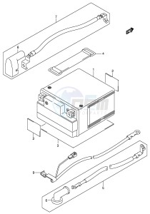 RV125 (E19) VanVan drawing BATTERY