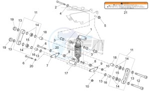 MGS-01 Corsa 1200 1380 drawing Connecting rod - rear shock abs.