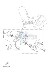 YN50FU NEO'S 4 UBS (2ACH) drawing WATER PUMP