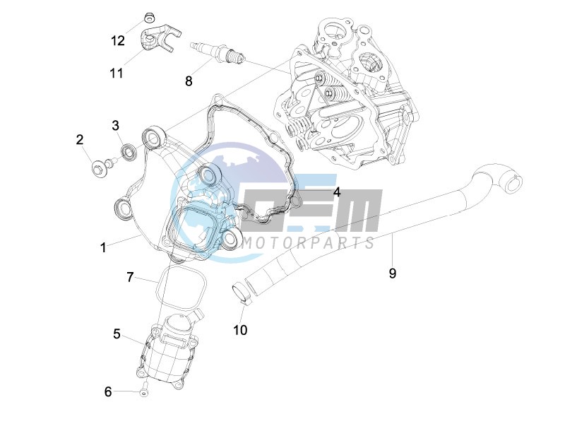 Cylinder head cover