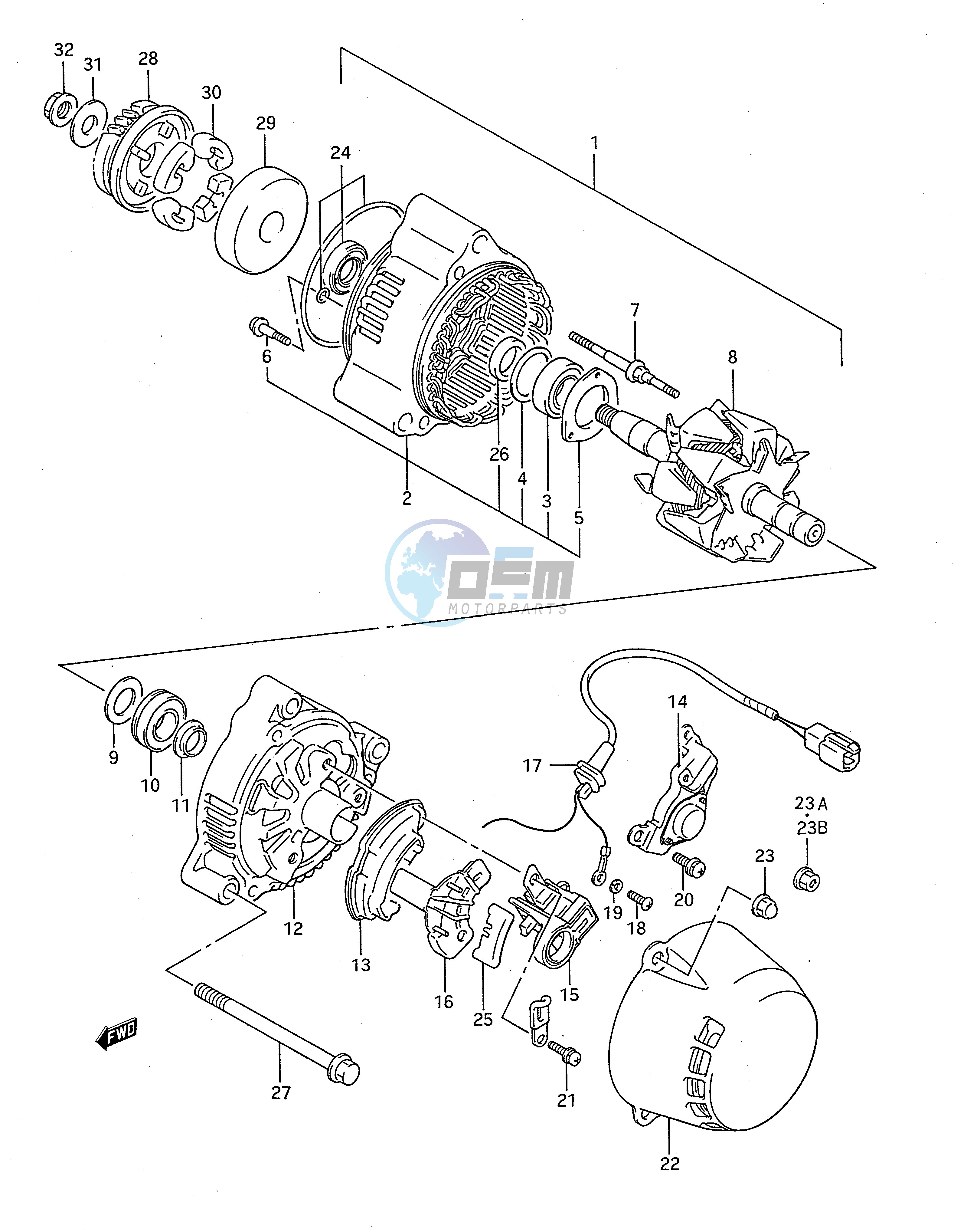 STARTING MOTOR