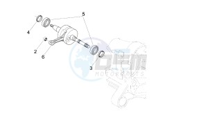 SONAR - 50 CC VTHLR1A1A 2T drawing CRANKSHAFT