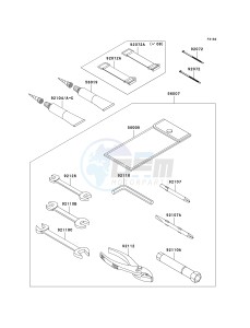 JT 1500 A [STX-15F] (A6F-A9F) A6F drawing OWNERS TOOLS