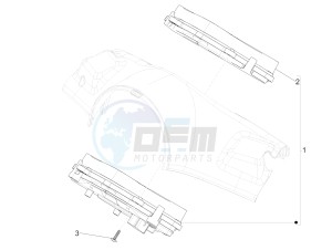 PRIMAVERA 150 4T 3V IE NOABS E3 (NAFTA) drawing Meter combination - Cruscotto